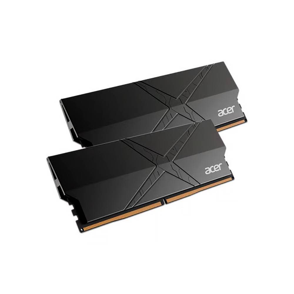 RAM GAMING ACER HT200 UDIMM DDR5 NEGRO 32GB (2X16GB) 6000 MHz CL32 BL.9BWWA.465 - RAM GAMING ACER HT200 UDIMM DDR5 NEGRO 32GB (2X16GB) 6000 MHz CL32 BL.9BWWA.465 -